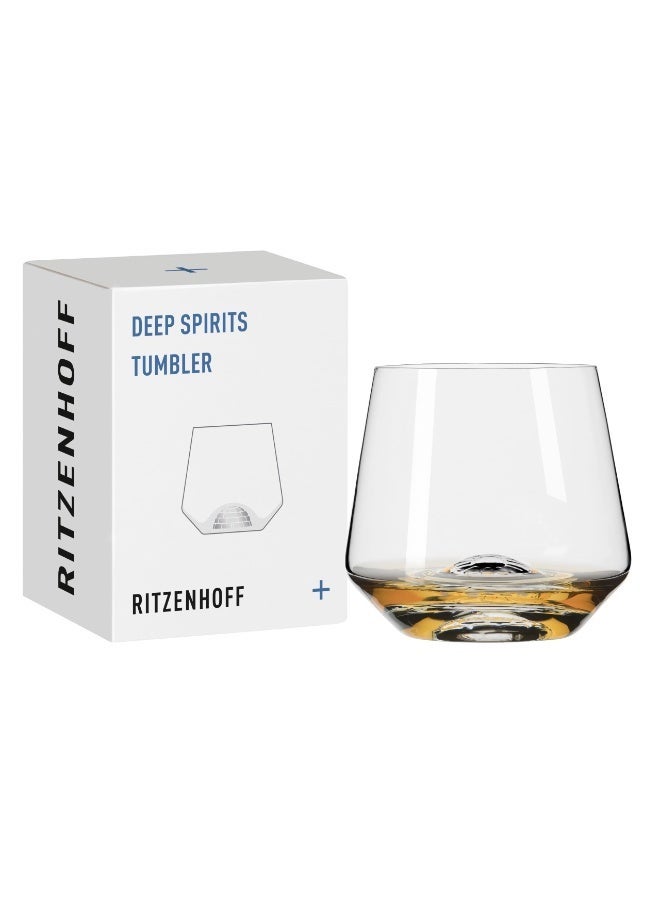 RITZENHOFF Whiskey Tumbler 1 Piece (405 ml), Premium Crystal Glass, Drinking Glass for Whiskey, Water & Juice, Dishwasher Safe, Exclusive Gift Box, Made in Germany - Image 1